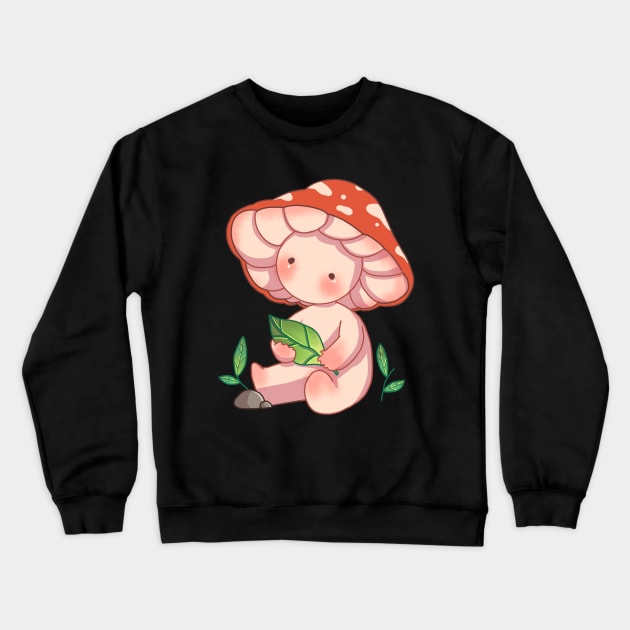 Mushroom man Crewneck Sweatshirt by Lukaimak